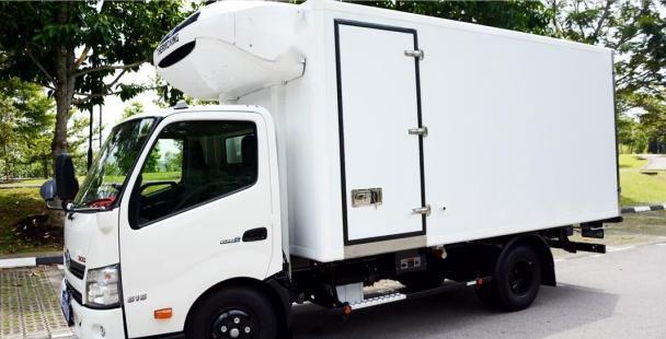 refrigerated truck