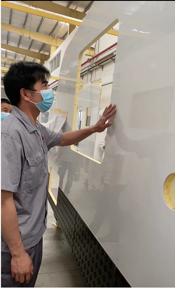 Gel Coated High Glossy FRP Caravan Wall Panels For RV 
